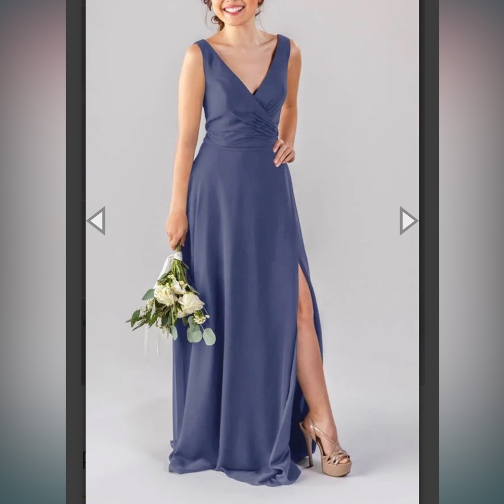 Kennedy Blue Pearl Dress Color Storm